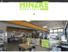 Tablet Screenshot of hinzke.de